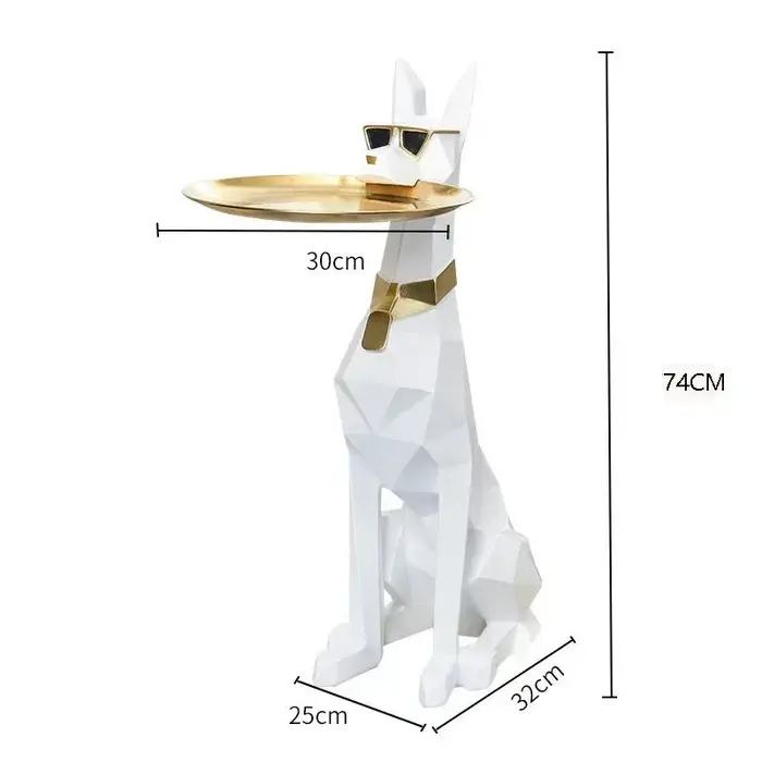 Figurine géante Doberman