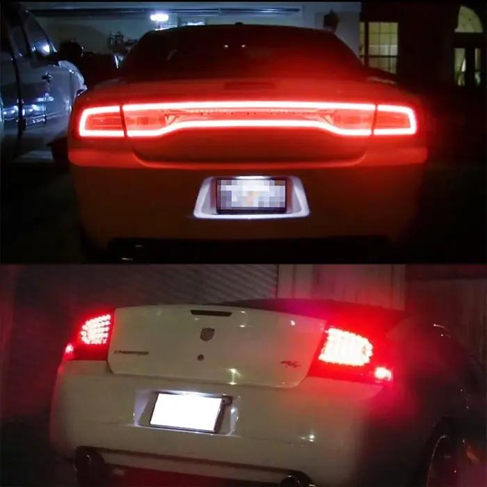 Jeu d'éclairage de plaque d'immatriculation LED SMD blanc pur, 2 pièces, LH + RH pour 05-14 Chrysler