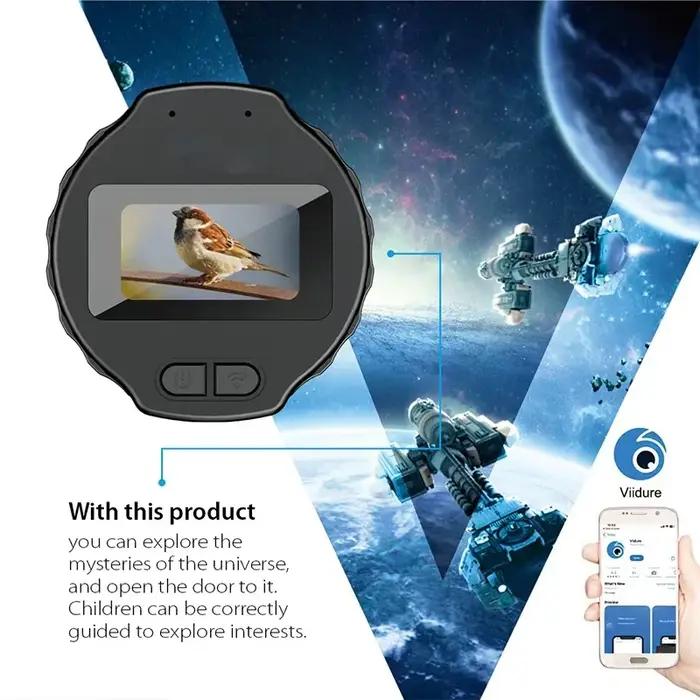 Oculaire WiFi 1920x1080 avec écran HD 1.5" - Enregistreur portable pour télescopes et microscopes