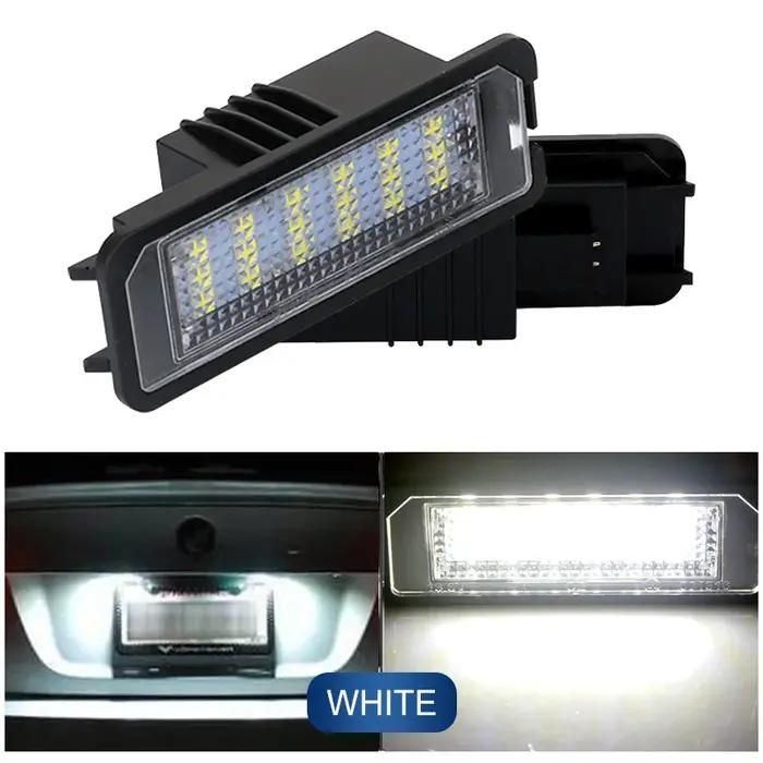 Feux de plaque d'immatriculation Led pour voiture, 2 pièces, pour VW Scirocco 3 2008 2009 2010 2011
