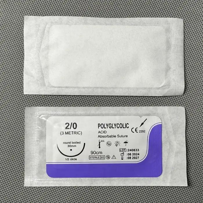 Fil de Suture absorbant pour chien de compagnie