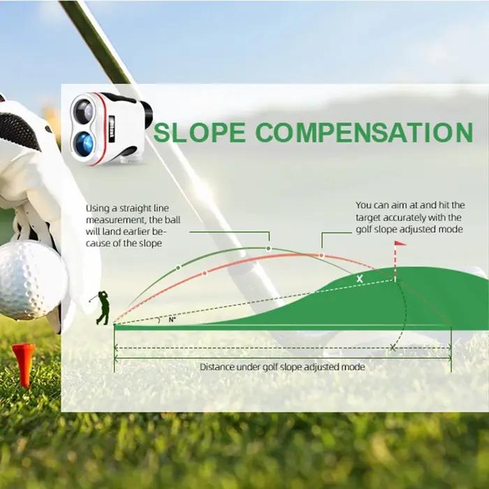 R골– télémètre de chasse R-600M Golf, télémètre cadeau, mesure de Distance, télémètre Laser avec verrouillage de mât de drapeau de haute précision