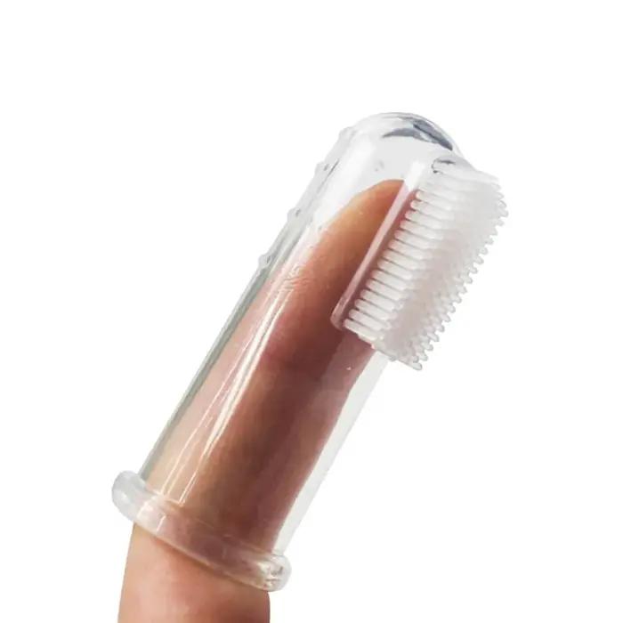 Brosse à dents super douce pour animaux de compagnie, brosse pour chien en peluche, outil pour la ma