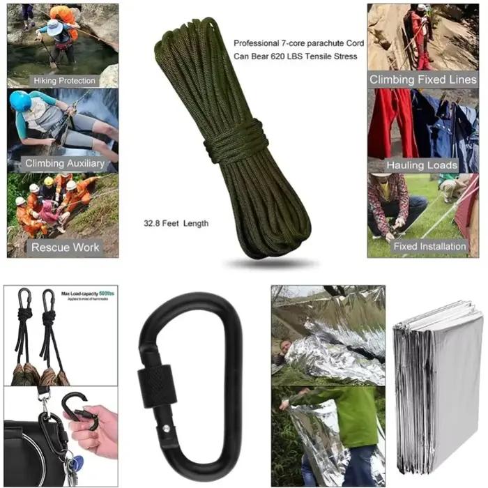Kit de survie professionnel d'urgence