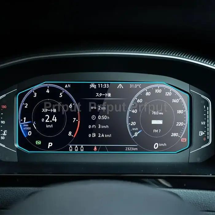 Film de protection d'écran en verre trempé, protection de tableau de bord pour Volkswagen Arteon 202