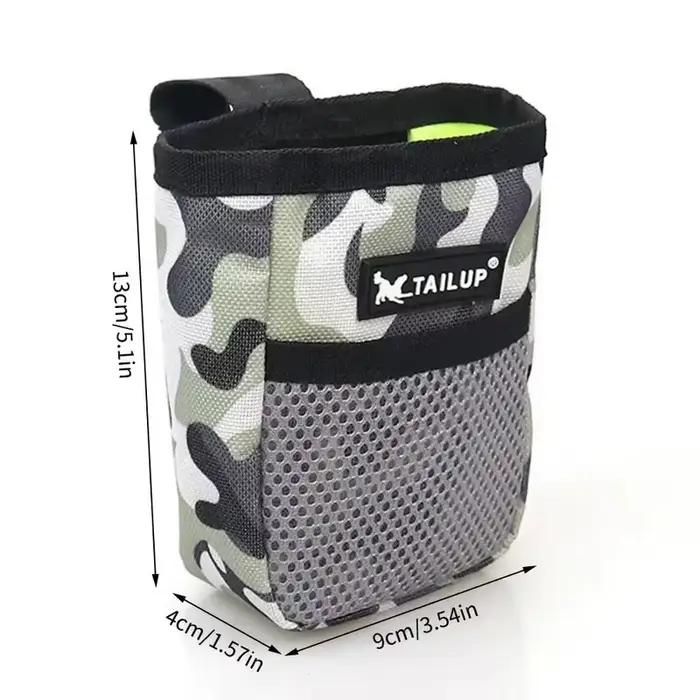 Sac de friandises pour animaux de compagnie, pochette de taille, accessoires pour chiens, entraînement en plein air, sac d'obéissance, poche d'alimentation pour animaux de compagnie