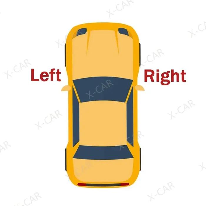 Panneau décoratif avant triangulaire en verre, couvercle d'évier, support d'angle pour Peugeot 308 2