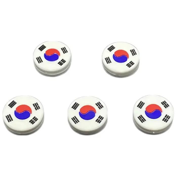 5/10 pièces/lot amortisseurs de vibrations de Tennis raquette de Tennis en forme de coeur Anti-Vibra