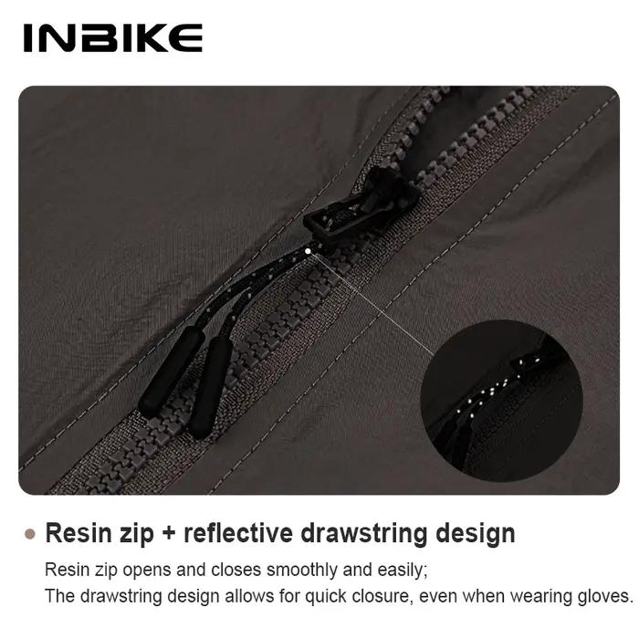 INBIKE – gilet de cyclisme sans manches pour femmes, veste de pluie légère pour course à pied, vêtem