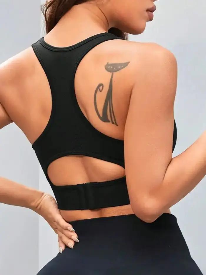 Soutien-gorge de sport Racerback Longline pour femme