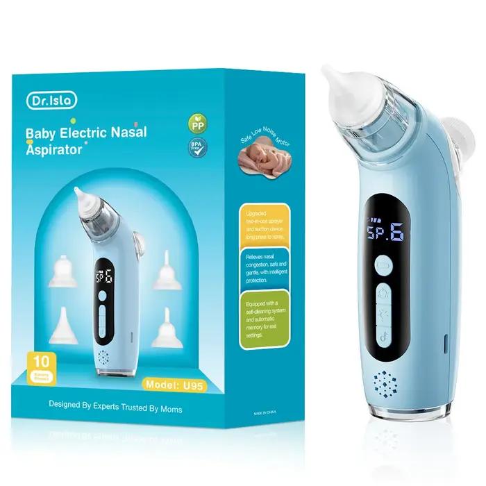 MAMIJOY Aspirateur nasal électrique 2 en 1 pour bébé et fonction nébuliseur