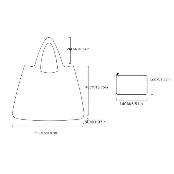 Sac d'épicerie écologique, sac à main réutilisable durable, sac de voyage imperméable, sac à bandoulière grande capacité, sac fourre-tout en tissu Oxford pour homme et femme, idéal pour les voyages, les courses et les occasions spéciales