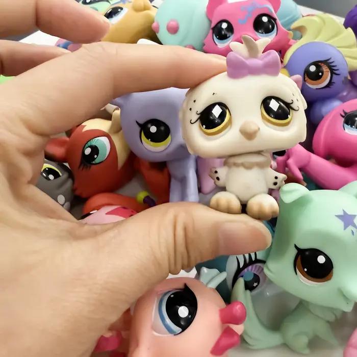 Pet LPS chiens Cuat Anime figurines jouets pâques Bonus jouet 1pc comme votre choix