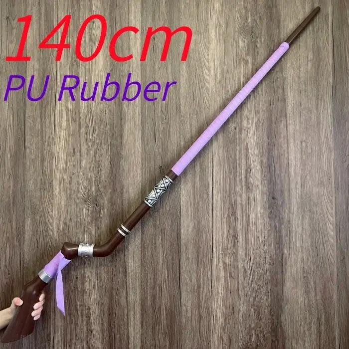 Baguette magique Fern en caoutchouc PU pour jeux de rôle et décoration fantastique pour intérieur et cosplay