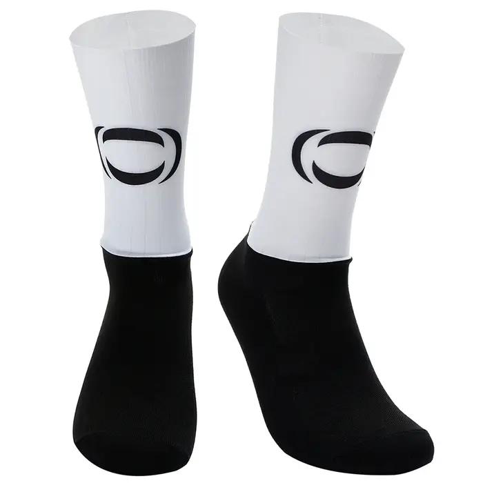 Chaussettes cyclisme coupe laser INEOS QUICK STEP 2024 anti-dérapantes course pour chasse rapide