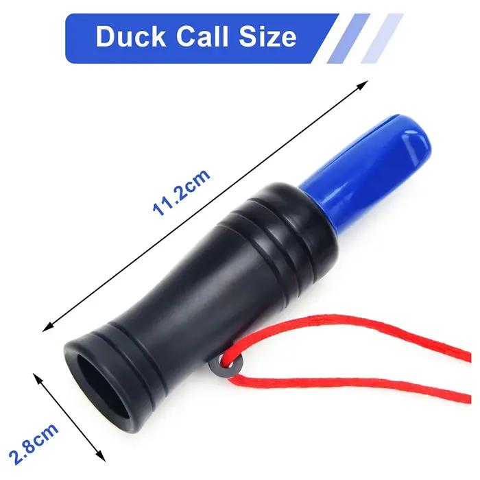 Sifflet appel canard réaliste pour chasse adulte - appeau faisan avec son authentique et accessoires