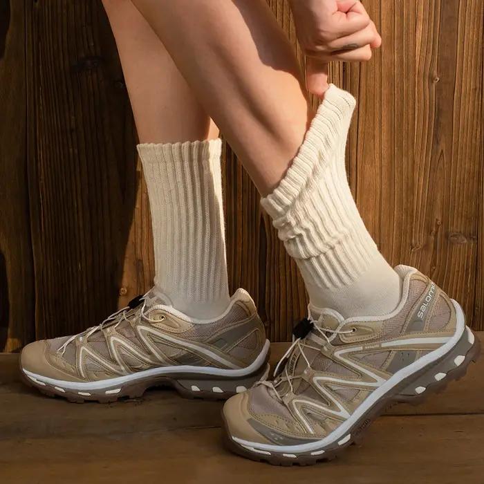 Chaussettes Traditionnelles Japonaises - Bas Pur Coton Lignes Épaisses Homme Femme pour Chasse