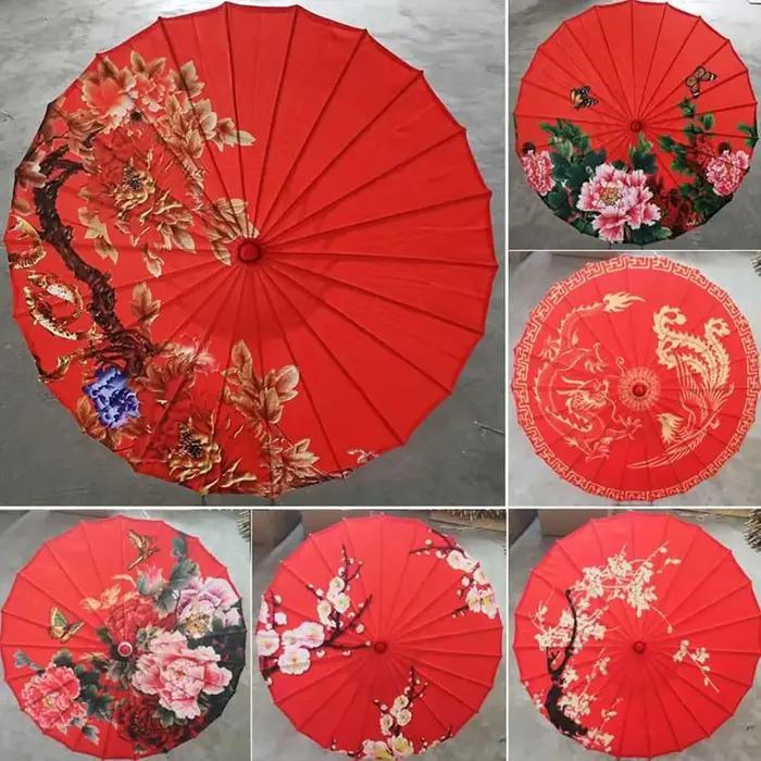 Parapluie en papier huilé de style antique chinois, olympiques de photographie, parapluie décoratif,