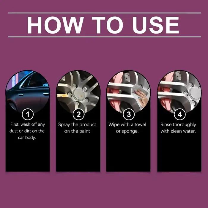 Spray anti-rouille pour voiture protection peinture châssis roues outils prévention corrosion nettoyage facile occasions spéciales