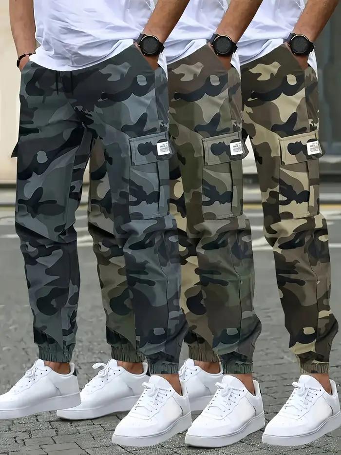 Pantalon cargo ripstop tactique jogger homme travail chasse randonnée extérieur