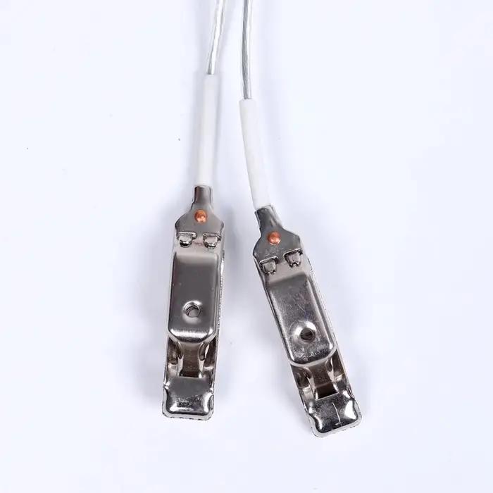 Cordon de clôture 1,8 m, fil en cuivre renforcé, revêtement PVC flexible, résistant aux bris, équipement d'entraînement et de compétition d'escrime