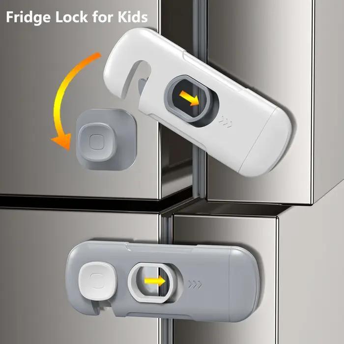 Serrure d'armoire de sécurité pour enfants, 1/2/3/5 pièces, Protection de sécurité pour réfrigérateu
