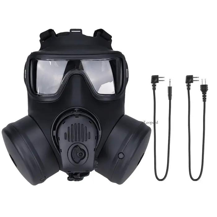 Non-Functional FM-53 Gas Mask simulation Model with Microphone & Heat Dissipatio