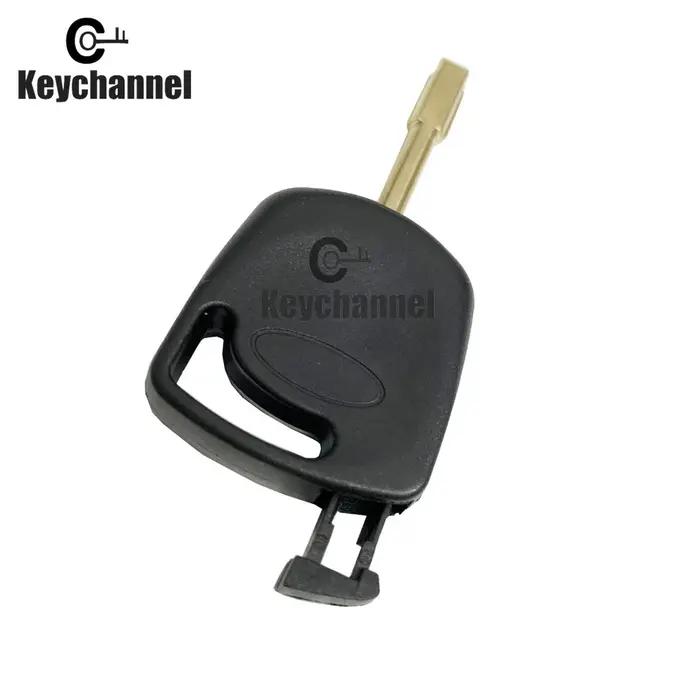 Keychannel 10 pièces/lot transpondeur clé coque boîtier FO21 clé de rechange tête voiture puce clé p