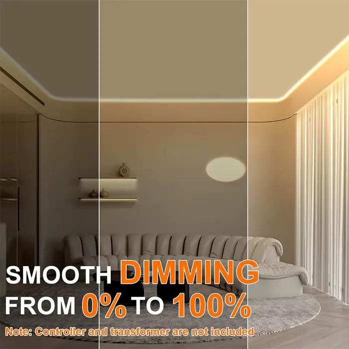 IP68 étanche COB LED bande 12V Sauna LED bande cuisine 24V LED bande extérieure bande éclairage sall