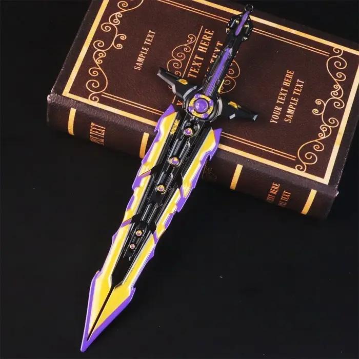 Épée Lame du Chaos de Tir Tactique Accessoire Décoratif pour Collectionneurs Passionnés Occasions Spéciales