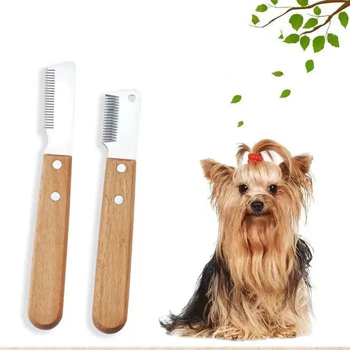 Couteau d'épilation pour animaux de compagnie
