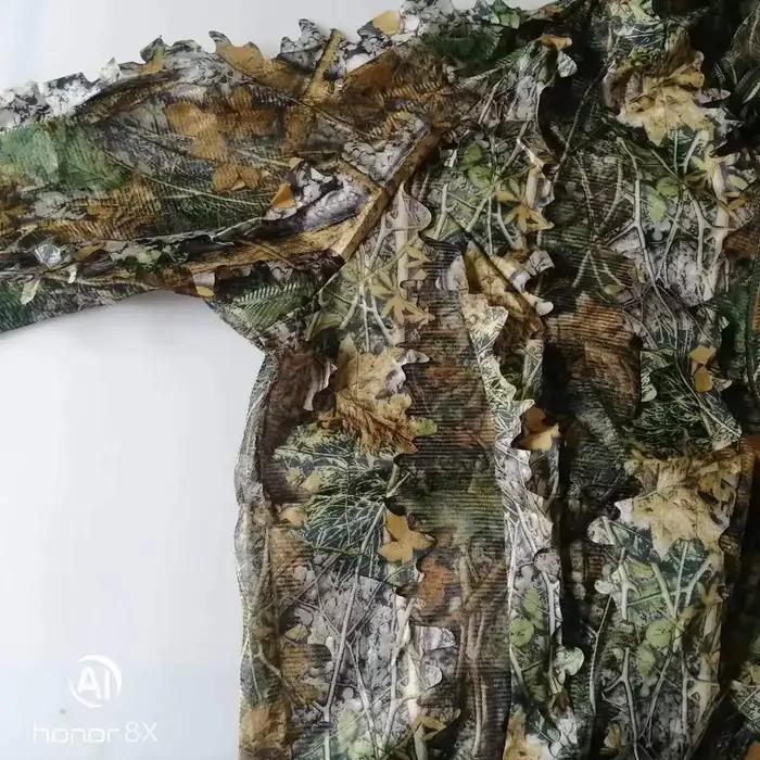 Hommes femmes en plein air Ghillie costume Camouflage vêtements Jungle