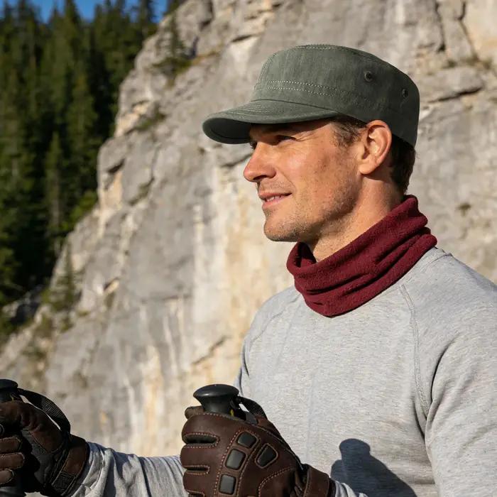 Casquette militaire en sergé de coton pour hommes et femmes