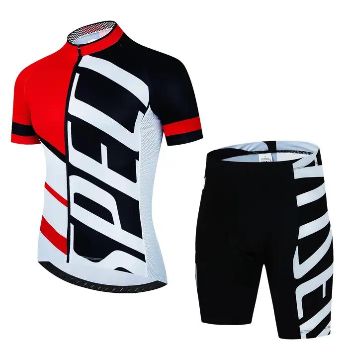 Vêtements de cyclisme pour hommes, équipement de cyclisme vtt, chemise professionnelle, short, pull