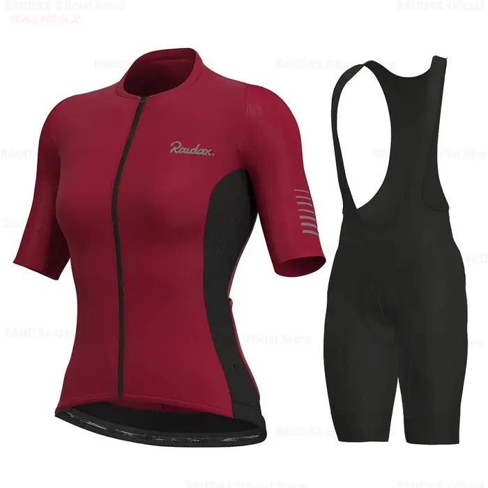 Femmes vêtements de cyclisme 2025 Raudax Ropa Ciclismo Mujer manches courtes Maillot