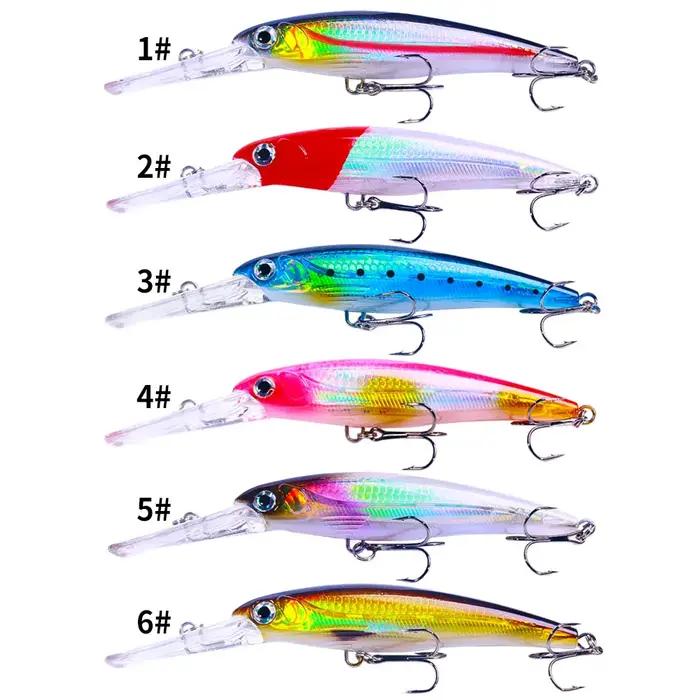 Hengjia 1 pièces 17 cm 30g plongée profonde grand leurre méné artificiel Wobbler appât dur manivelle