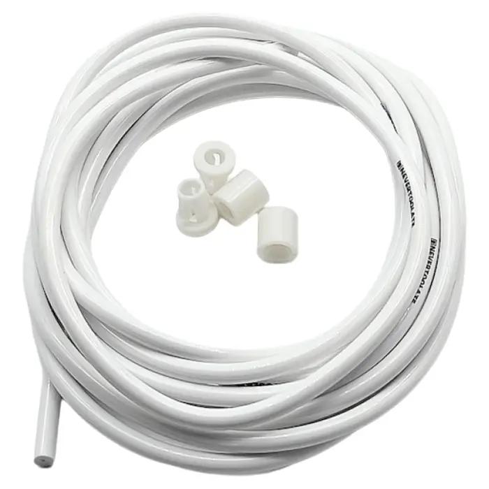 3.5 mètres 11.5 pieds extra long PVC-80A 5mm de diamètre fil de filetage de noyau corde à sauter piè