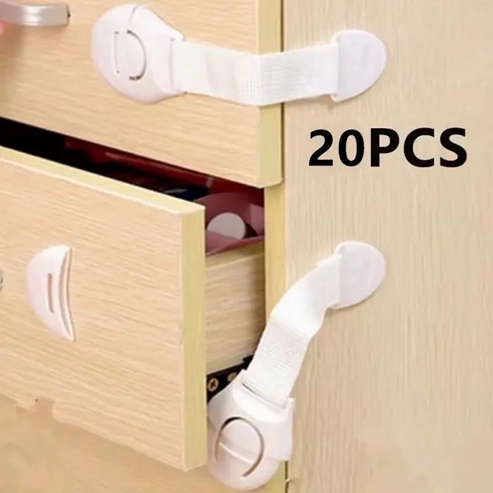 Serrure de porte de sécurité pour enfants, protection de serrure d'armoire, protecteur de sécurité p