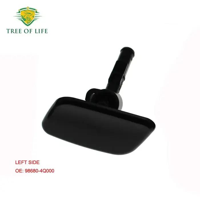 Couvercle de capuchon de Jet de buse de pulvérisation de cylindre de lavage de lampe de phare avant pour Hyundai I45