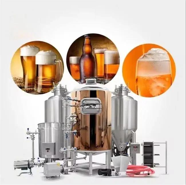 Équipement de brasserie artisanale sur mesure système de microbrasserie pour bière vin boissons occasions spéciales fabrication artisanale professionnel amateur