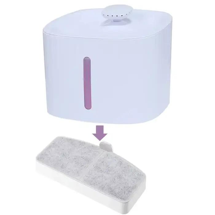 Filtre de fontaine à charbon actif pour animaux de compagnie