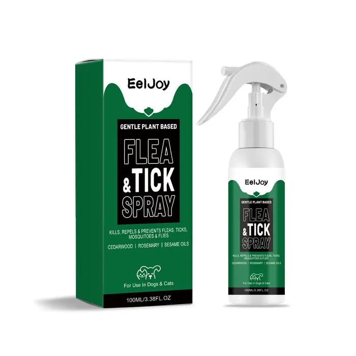 Spray anti-puces et tiques pour animaux de compagnie