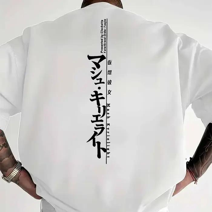 Vêtements pour hommes, t-shirts imprimés de style japonais, mode décontractée d'été, streetwear Hara