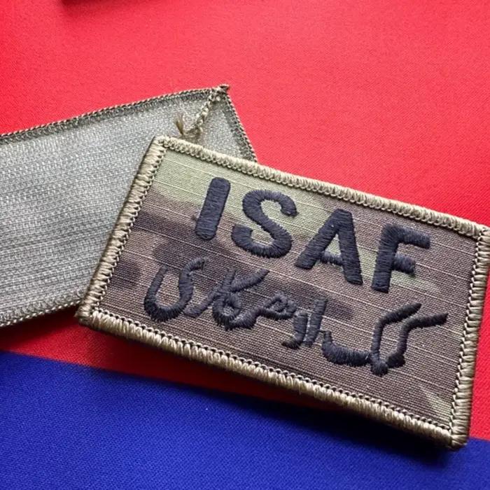 Patch de brassard de force d'assistance de sécurité internationale USGI US ISAF