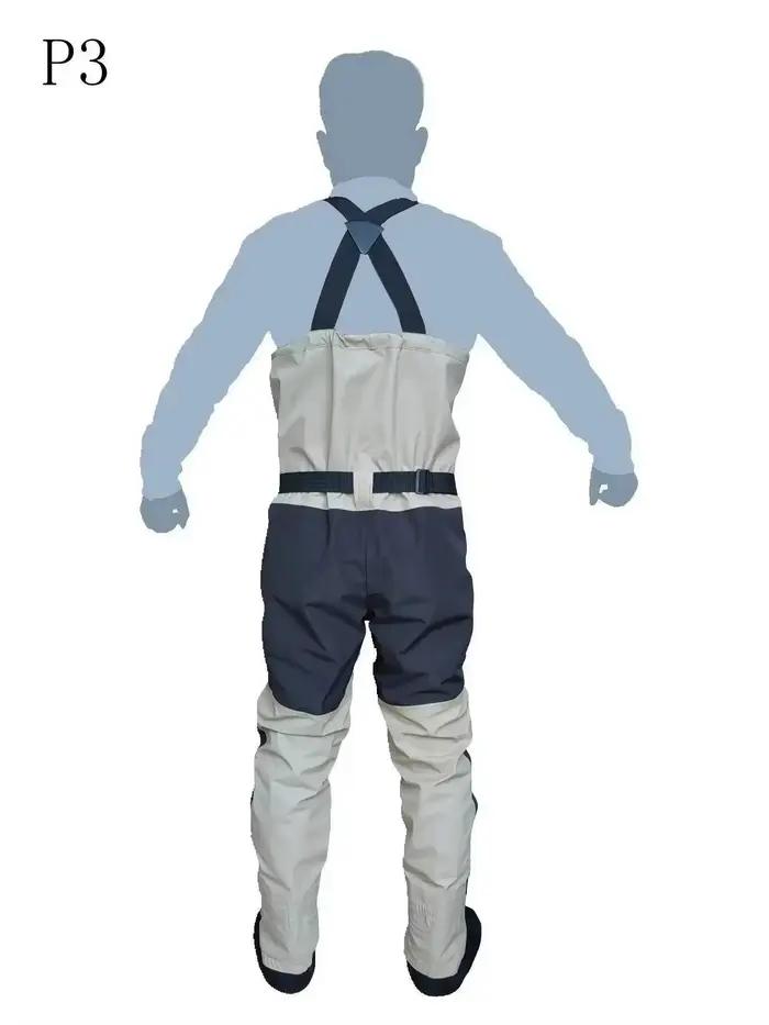 Pêche à la mouche enfants à adultes ouateurs pied en néoprène pour hommes chasse sur radeau séchage rapide imperméable