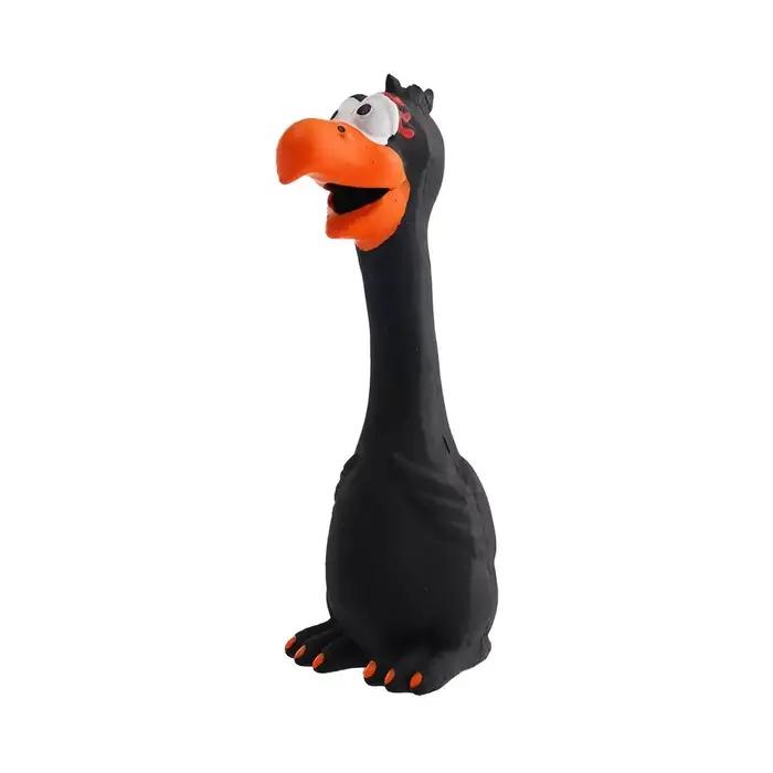 Jouet Grinçant Couinant en Latex pour Chiens Son de Poulet Jouets Durables et Sécuritaires Occasions Spéciales Chiots et Animaux Actifs