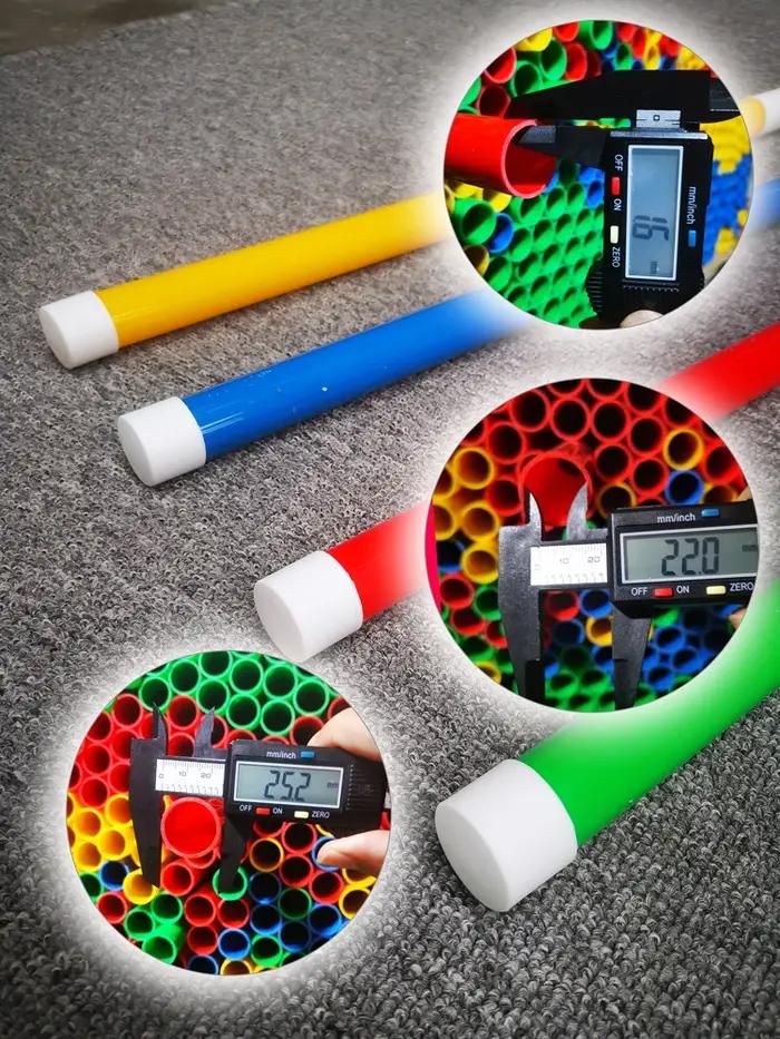 Jeu de bâtons de travail d'équipe, équipement de team building d'entreprise en plein air, accessoires de jeu multijoueurs, activités de développement parent-enfant