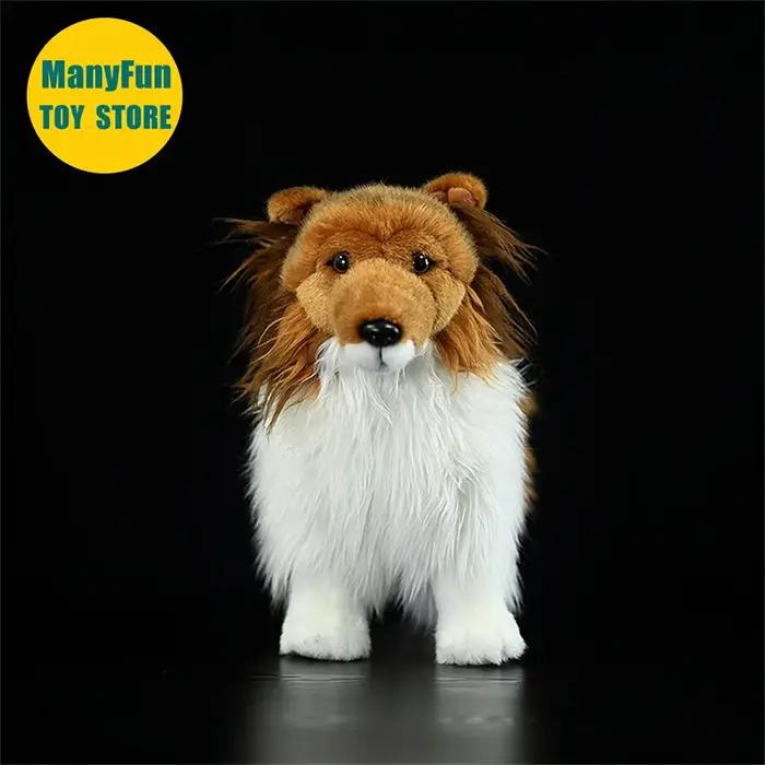 Sheltie chien Peluche haute fidélité rugueux Collie
