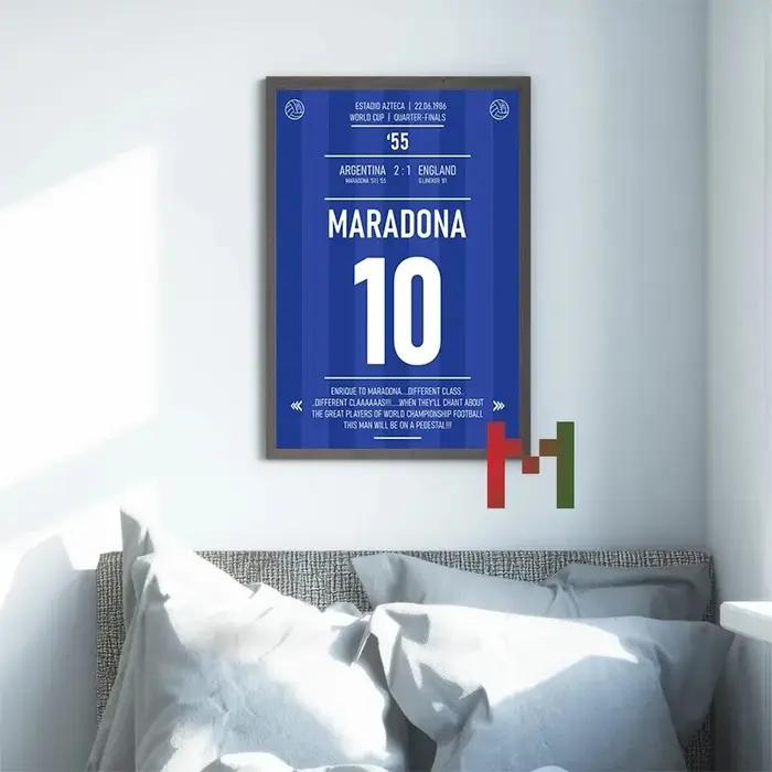 Meilleurs joueurs de Football du monde affiche toile impression joueur de Football numéro mur Art décor garçons chambre décoration icône cadeau