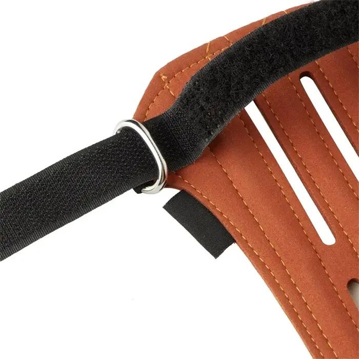 Protège-bras de tir à l'arc en cuir suédé pour hommes et femmes protection des bras pour tir à l'arc occasions spéciales entretien facile multicolore